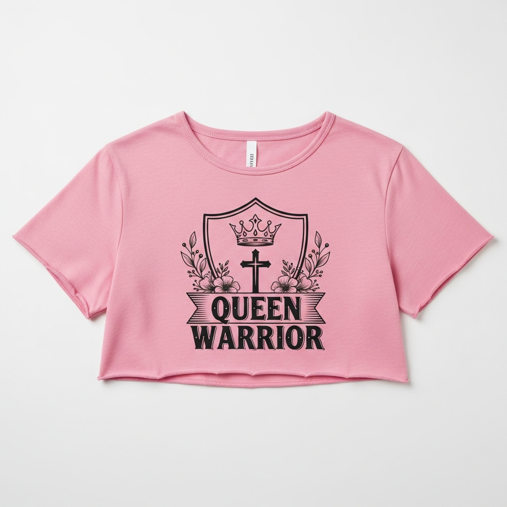Queen Warrior Crop Top