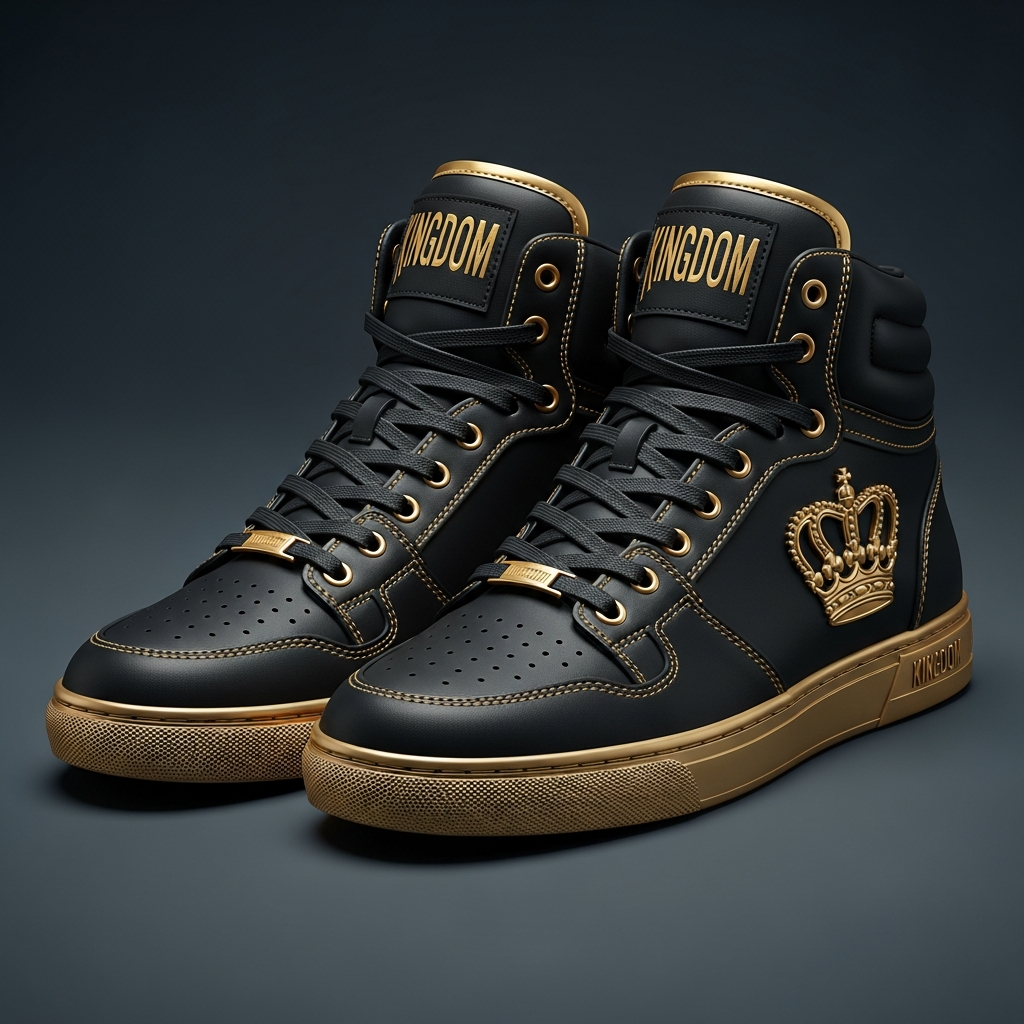 Black & Gold Kingdom Kicks